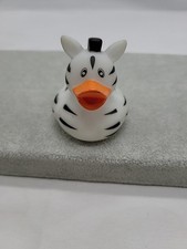 Rubber Duck Rinco Zebra White