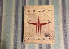 QUAKE 3 III ARENA PC CD BIG BOX IBM FPS SHOOTER ID SOFTWARE ROMERO ACTIVISION IT