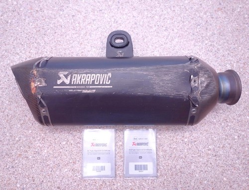 Akrapovic slip scarico fine - akrapovic,