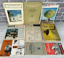 LOTTO 9 LIBRI / RIVISTE DI ELETTRONICA / RADIO AMATORI - ANNI 60