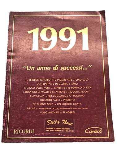 1991 anno successi - un,