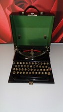 MACCHINA DA SCRIVERE  D'EPOCA ANTICA REMINGTON PORTABLE MOD.5 T JUNIOR ANNO 1929