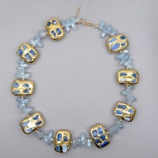 Collana girocollo perline - collana,