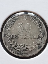 50 Centesimi 1863 VALORE