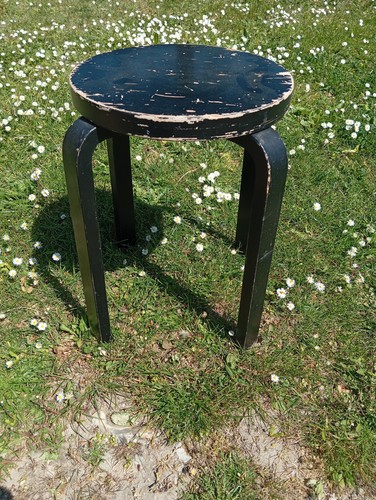 Ancien tabouret design alvar - ancien,