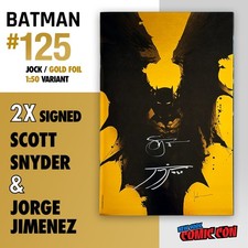 Batman #125 Gold Foil FIRMATO