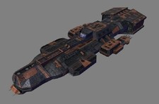 Stargate Ancient Cruiser 3d