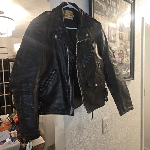 Giacca pelle pizzo - , laterale