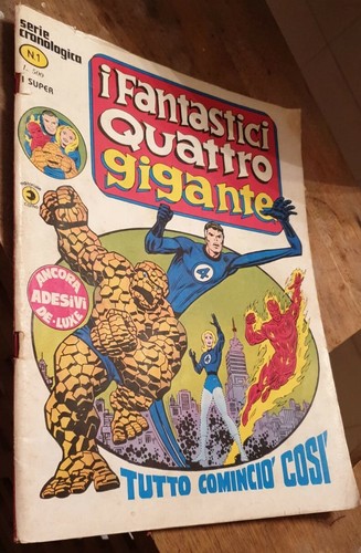 Fantastici quattro gigante - quattro,
