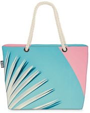 Borsa VOID rosa turchese palme