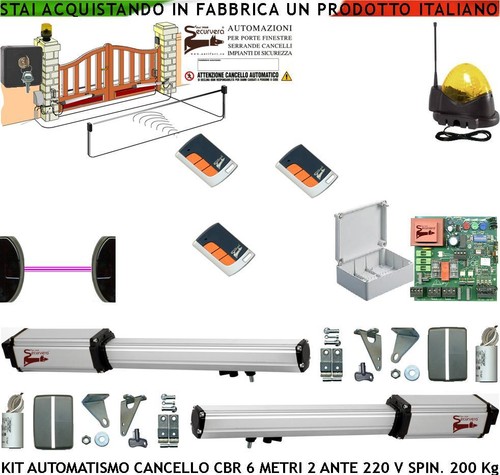 Automazione cancello 2 - mt,