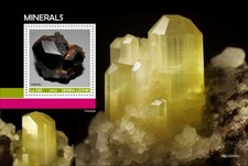 Francobolli Minerali Uraninite