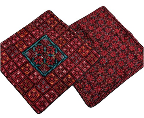 Set copricuscini ricamati - 2,