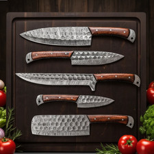 Set coltelli da chef forgiati