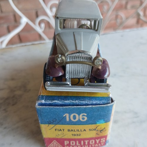 Politoys plastica 106 fiat - politoys,