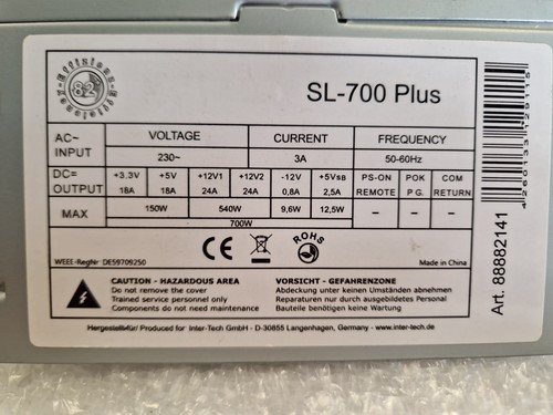Alimentatore 700w 700 - alimentatore, sl-700