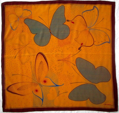 Valentino foulard soie en - foulard,