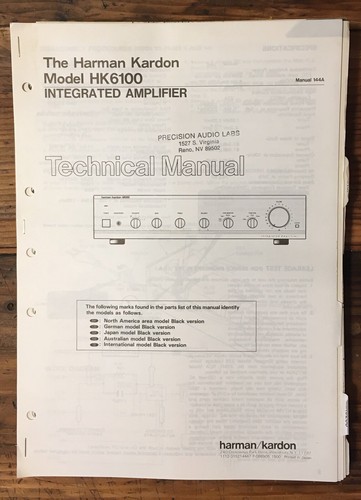 Harman kardon 6100 - kardon, hk