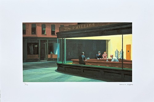 Edward hopper nighthawks - nighthawks,