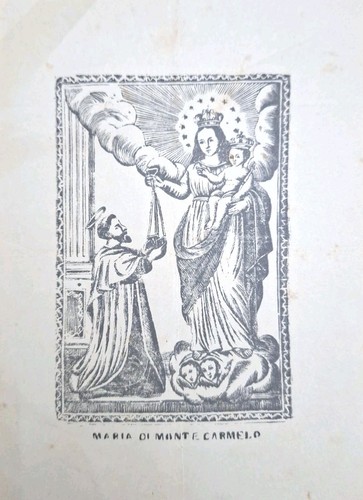 Madonna del carmelo - del,