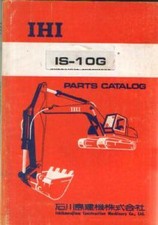 ESCAVATORE IHI IS-10G MANUALE