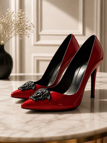 Stivaletti versace medusa - versace,