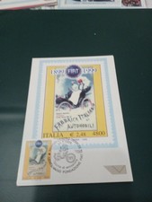 2456 CARTOLINA COMMEMORATIVA CENTENARIO FONDAZIONE FIAT TORINO 1999