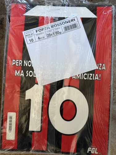 Maxi quaderni forza - maxi, rossoneri