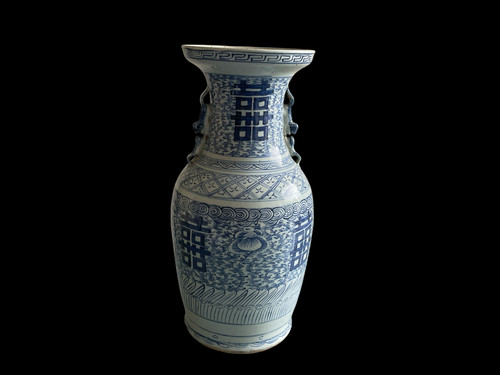 Grande vaso cinese porcellana