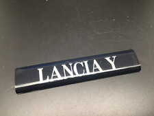 LANCIA Y YPSILON 96MM LOGO SIGLA EMBLEMA FREGIO STEMMA SCRITTA TARGHETTA BADGE