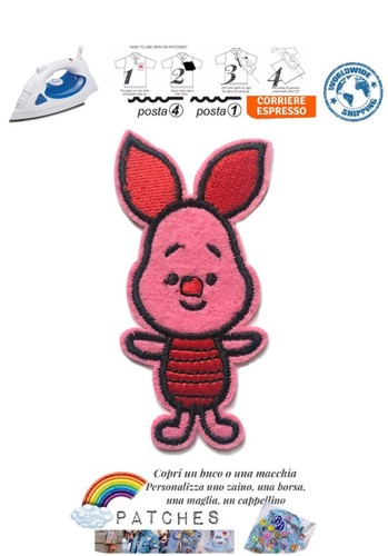 Patch pimpi piglet - piglet, toppa