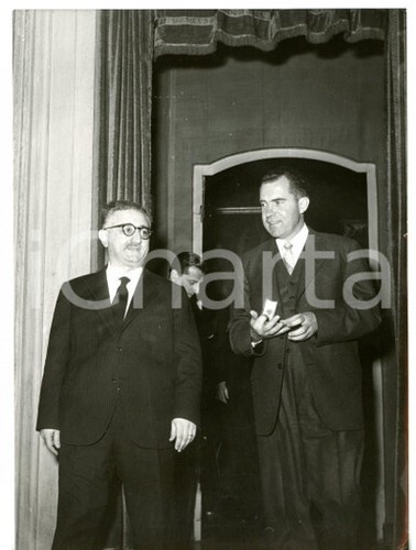 1957 roma richard - roma, riceve