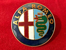 ALFA ROMEO 240051016 75MM LOGO EMBLEMA FREGIO SCRITTA BADGE OVALE TARGA STEMMA