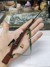 Arma 1:6 seconda guerra mondiale M1944 Mosin-Nagant fucile da cecchino pistola giocattolo legno metallo figure giocattoli
