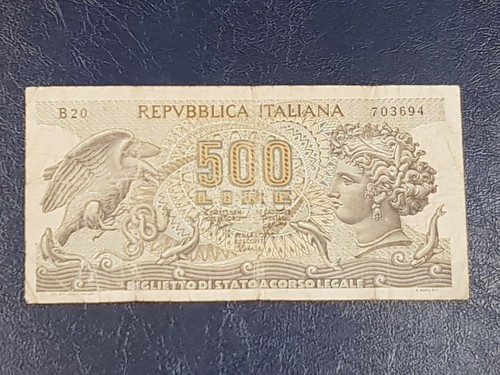 Banconota 500 lire aretusa - 500,