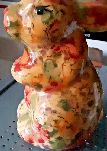 Shabby chic floral ceramic - chic,