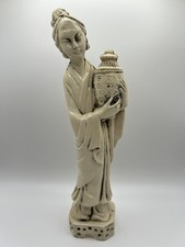 Asian Ivory Resin Woman