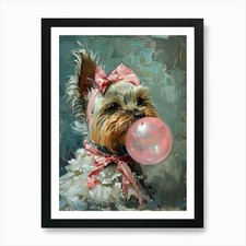 Yorkshire Terrier Chewing Gum