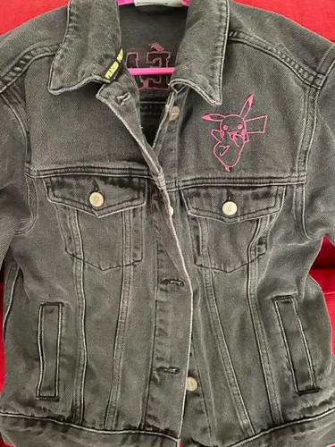 Giacca jeans pokemon - giacca,