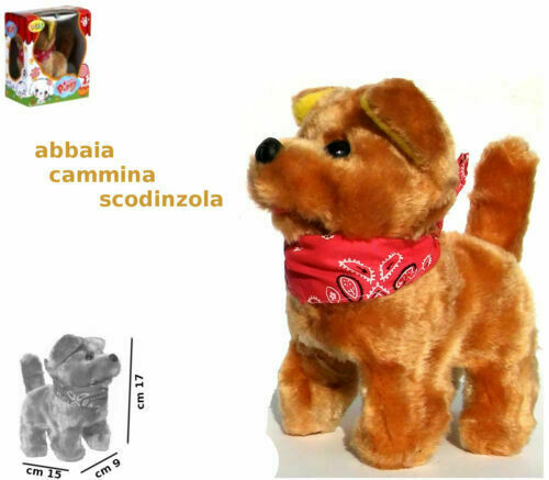 Cane giocattolo cammina abbaia - cammina,