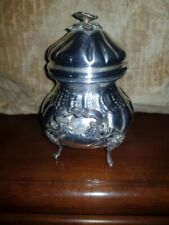 antica zuccheriera argento 1000