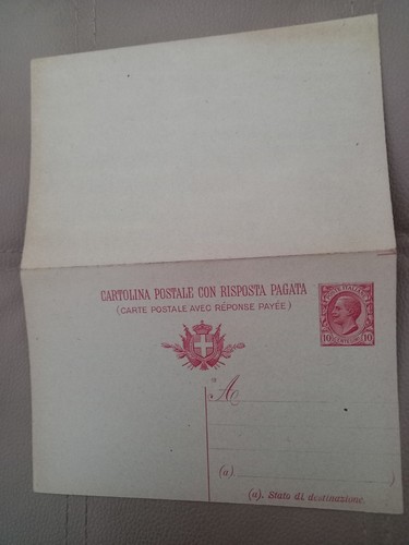 Cartolina postale a cent - postale,