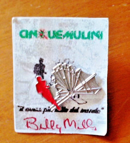 Autografo billy mills - di,