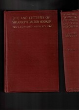 Life and Letter of Sir Joseph Dalton Hooker (Two Vols)  Based on Materials