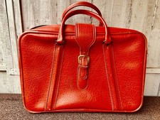 Valigia vintage rossa anni 70