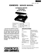 Manuale di servizio - Manuale