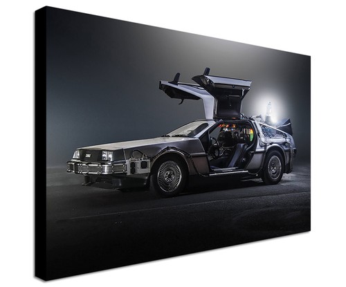 Delorean dmc quadro stampa - delorean,