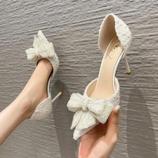 Scarpe da sposa donna fiocco