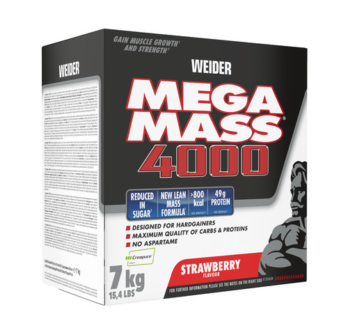 Weider mega mass 4000 - 4000, gainer