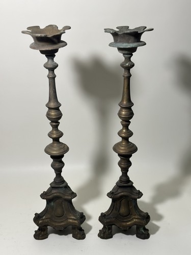 Candelabri antichi ottone - antichi,
